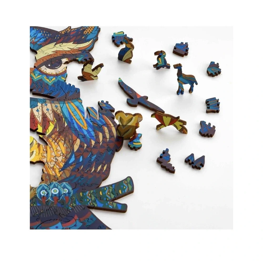 Wooden Owl Puzzle (NEW/OPEN BOX)